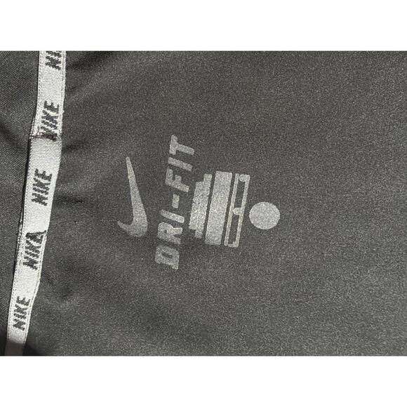 Nike Dri-Fit Men's Black and Gray Windbreaker Full Zip Jacket - Size Large - Picture 4 of 8